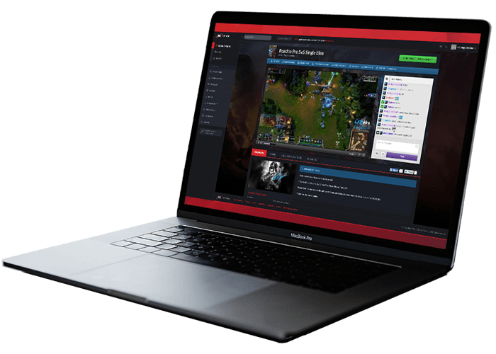 eSports Web App